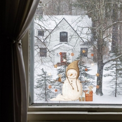 Снеговик и мышата