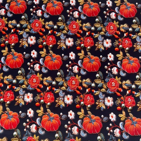 ТЫКОВКИ НА ТЕМНО-СИНЕМ, 100% хлопок