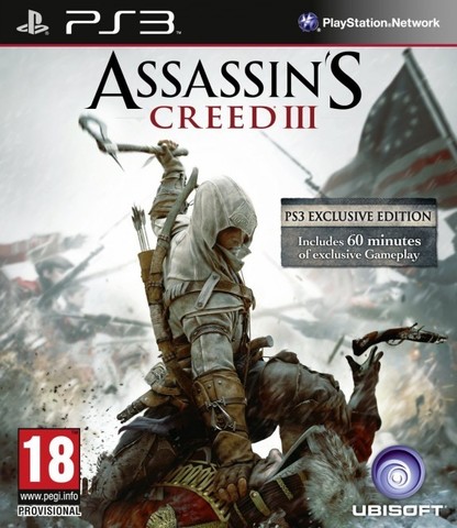 Assassin's Creed III (диск для PS3, полностью на английском языке)