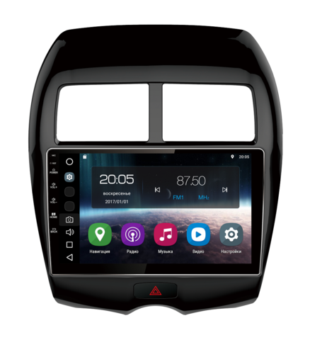 Штатная магнитола FarCar s200 для Citroen Aircross 12-13 на Android (V026R)