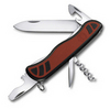 Нож Victorinox Nomad, 111 мм, 9 функций, красный с чёрным