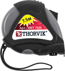 Thorvik SMT7525 Рулетка в обрезиненном корпусе, 7.5 м 52894