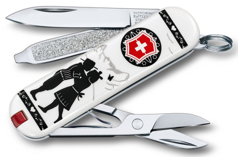 Нож-брелок Victorinox Classic LE 2018, 58 mm, 7 функций, 