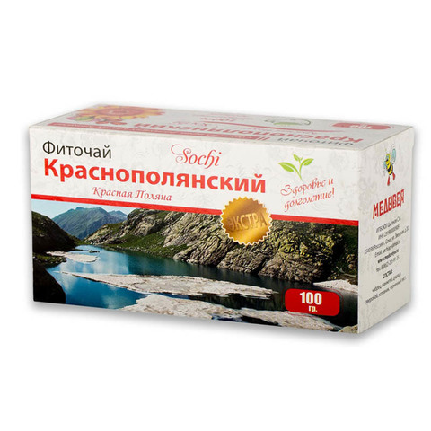 Чай травяной Краснополянский 100гр.