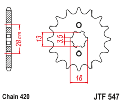 Звезда JT JTF547