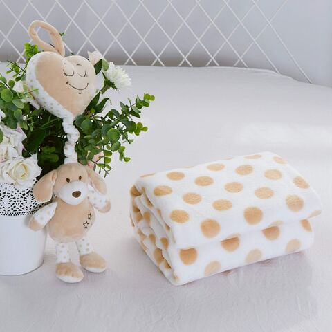 Плед детский с игрушкой Sofi De MarkO №2 бежевый