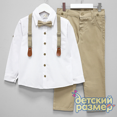 Костюм (подтяжки, бабочка)