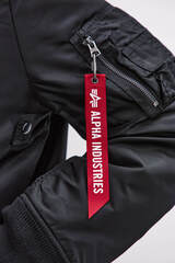Бомбер Alpha Industries MA-1 Mod Flight Jacket Black (Черный)