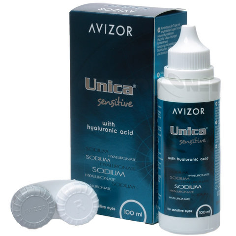 Растворы Avizor Unica Sensitive+контейнер 100 мл