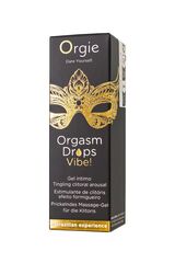 Парные возбуждающие капли ORGIE Orgasm Drops Vibe (со вкусом персика)