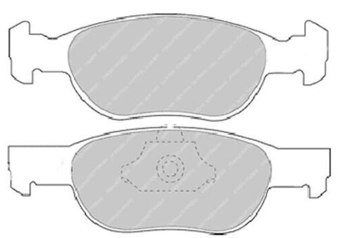 FCP1040S Тормозные колодки дисковые DS PERFOMANCE