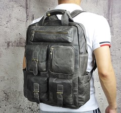 Кожаный мужской рюкзак Maverick Perfect