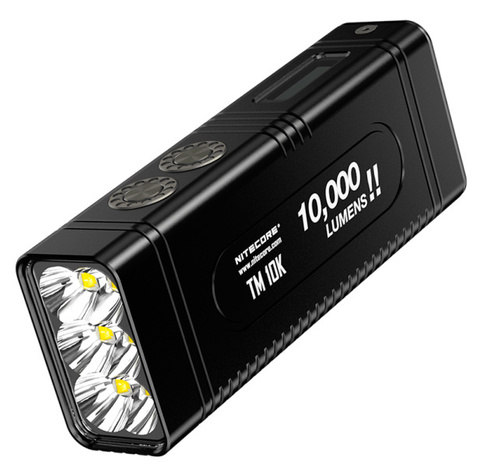 Фонарь ручной Nitecore TM10K черный лам.:светодиод.x1 (17683)