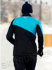 Детский утеплённый лыжный костюм Nordski Jr. Premium Blue-Black с высокой спинкой