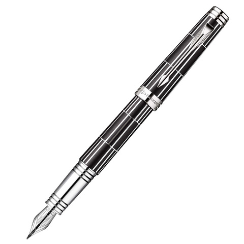 Parker Premier - Luxury Black CT, перьевая ручка, F, BL