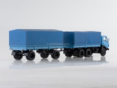 KAMAZ-5320 with trailer GKB-8350 blue-light-blue 1:43 Start Scale Models (SSM)