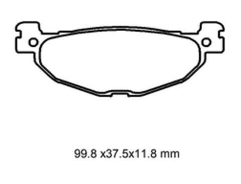 Колодки  G-brake   GM-02056S