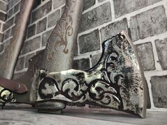 Топор Русич + чехол из натуральной кожи