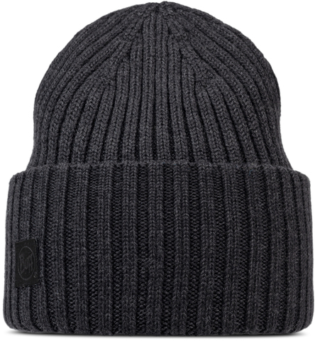 Картинка шапка-бини Buff Knitted Erviny Graphite - 1
