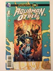 Futures End Aquaman and Others Lenticular Cover