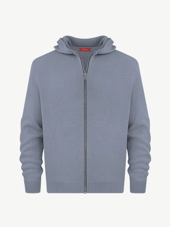 Толстовка на замке из кашемира