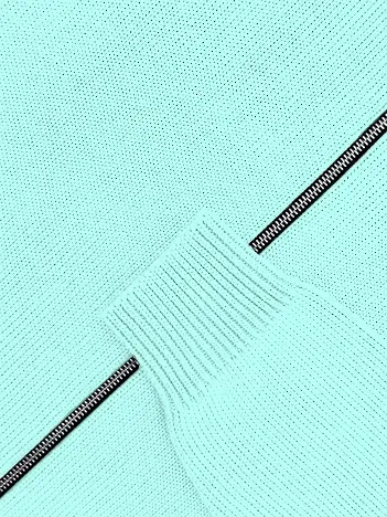 Толстовка на замке из шелка