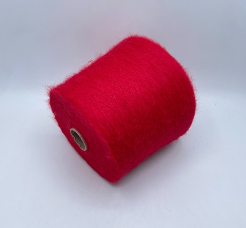 Mister Joe (пр.Италия),art-Preston 1000м/100гр, 35% Мохер, 35% Альпака 30% Полиамид, цвет-Красный(660/671), арт-36398