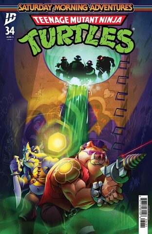 Teenage Mutant Ninja Turtles Saturday Morning Adventures Continued #34 (Cover C)