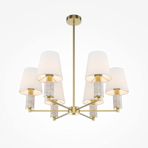 Люстра на штанге Maytoni Lira MOD483PL-06BS