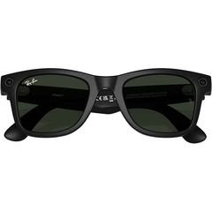 Умные очки Ray-Ban Meta Wayfarer RW4008 Matte Black, Clear/Graphite Green Transitions