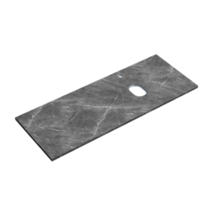 Sancos TT120A1XR Столешница для ванной комнаты SANCOS 1200х460, цвет black sky, арт. TT120A1XR, правая фото