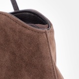 Сумка Саломея 620 эко-замша шоколад