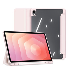 Чехол книжка розового цвета для планшета Samsung Galaxy Tab S11, серия Toby Series Case от Dux Ducis