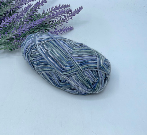Stock Arcobaleno 300-500м/100 гр. 75% Меринос 25%Полиамид , Мультиколор, 40839