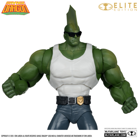 Фигурка Дракон из комикса Savage Dragon McFarlane Elite Edition