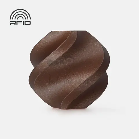 Пластик для 3D-печати Bambu Lab PLA Galaxy, 1.75 мм, 1 кг, коричневый (Brown), на катушке, A15-R0-1.75-1000-SPL