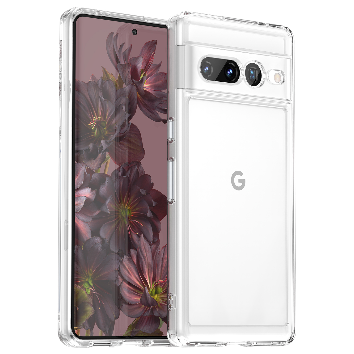 ✓ Усиленный чехол c мягким откликом кнопок для смартфона Google Pixel 7  Pro, прозрачные рамки - купить по отличной цене 🤑 в интернет магазине  caseport в Москве и СПб