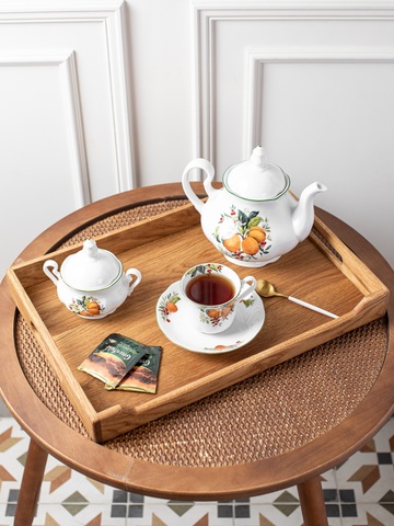 Dark Ashwood Breakfast Tray