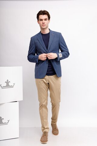 CC Collection by CORNELIANI Пиджак классический в клетку с эластаном