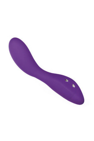 Вибратор вагинальный G, силиконовый, 20 см/13 см, диам. 3,5 см, EMBRACE Beloved Wand фиолетовый