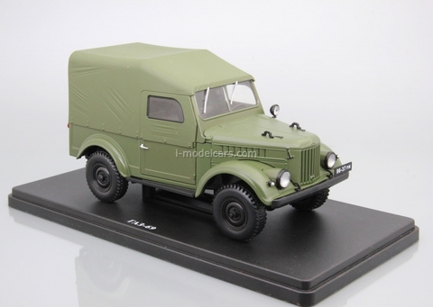 GAZ-69 khaki 1:24 Legendary Soviet cars Hachette #9