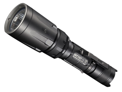 Фонарь ручной Nitecore SRT7GT Kit черный лам.:светодиод. 18650/CR123x1