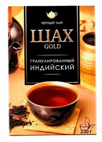 Чай ШАХ Gold Кенийский гран 230 г РОССИЯ