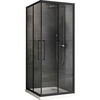 Abber Schwarzer Diamant AG02100BH Душевой уголок, 100x100x195, цвет: чёрный