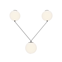 Подвесной светодиодный светильник Maytoni Twins MOD427PL-L30B3K