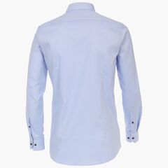 Рубашка Venti Body Fit 103522400-102 из фактурной ткани голубая