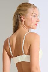 Бюстгальтер пуш-ап на косточках LISCA EMINENCE 10378_Молочный