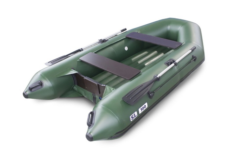 Надувная ПВХ-лодка Солар SL - 300 (зеленый)