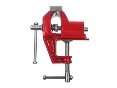 44-4-460 Тиски слесарные настольные, 60 мм, 0,7 кг, струбцинное крепление (РемоКолор)