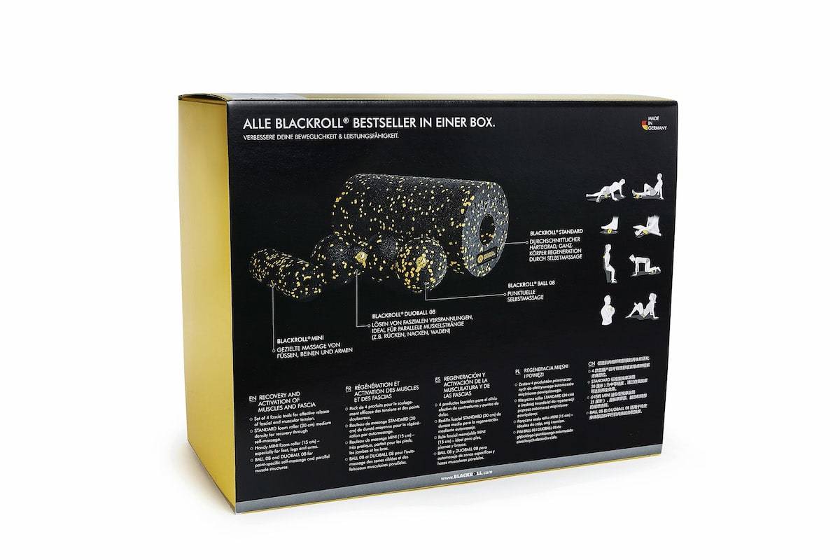 Массажный набор BLACKROLL® BLACKBOX STANDARD (Borussia Dortmund)